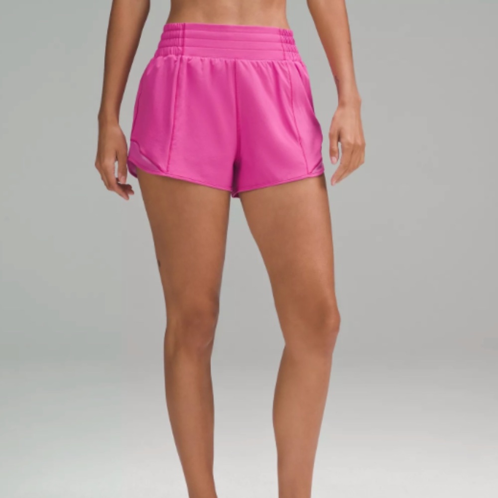 Lululemon Pow Pink Hotty Hot HR 2.5 Lined Short 2